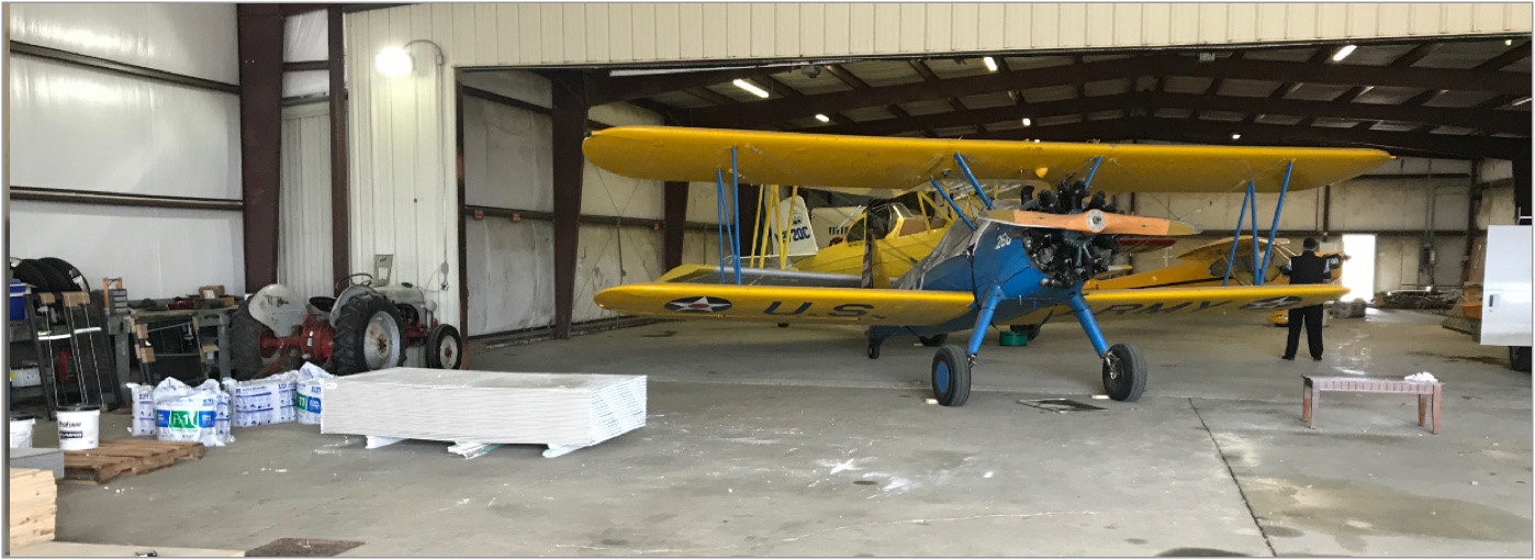 Aviation Hangar Coatings Prep Work